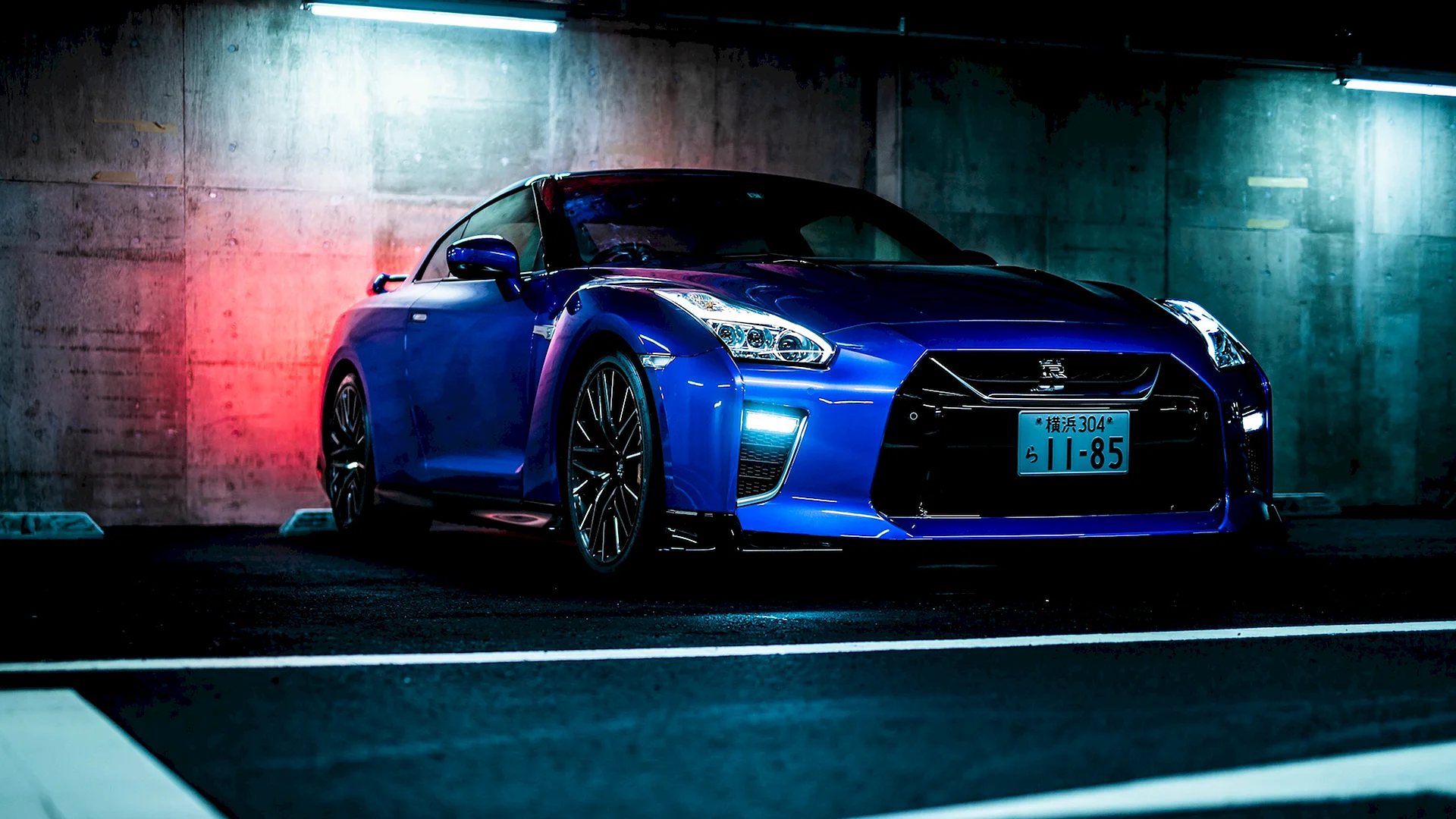 Gtr R35 Blue Wallpaper