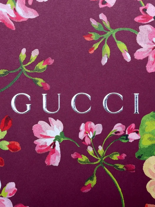 Gucci Pattern Pink Wallpaper