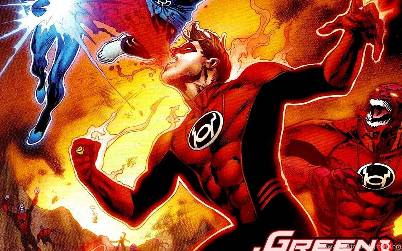 Hal.Jordan Red Lantern Wallpaper