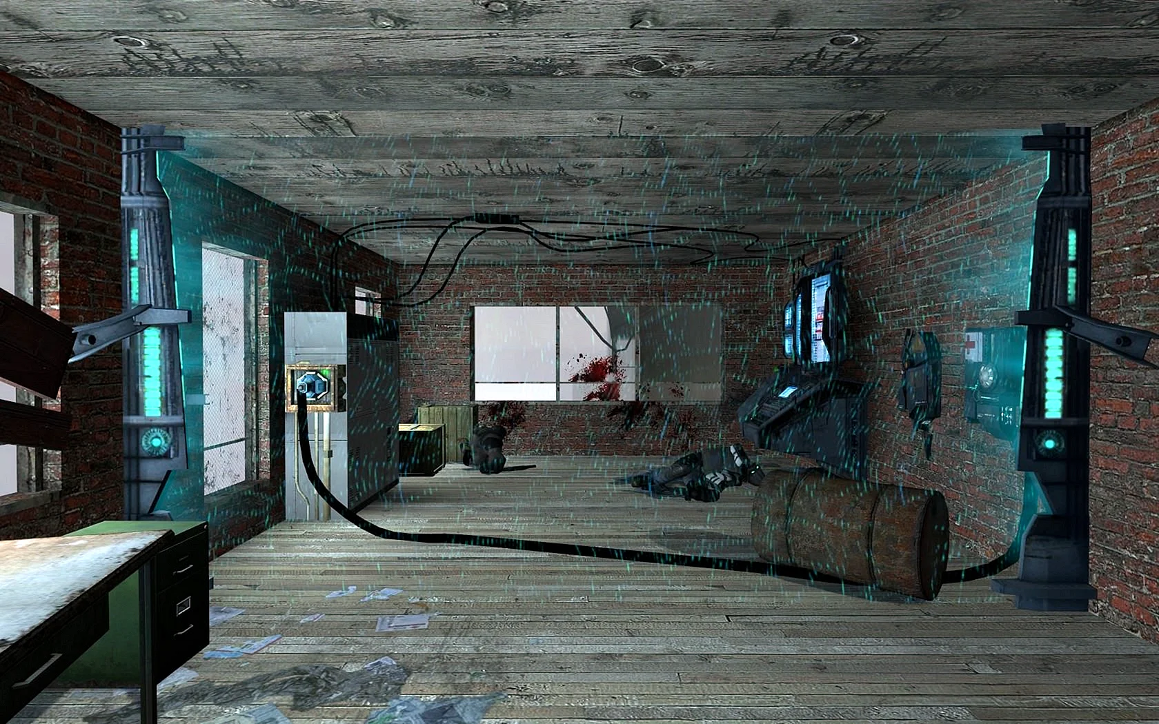 Half-Life Living Room Wallpaper
