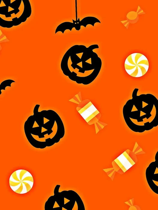 Halloween Pattern Wallpaper