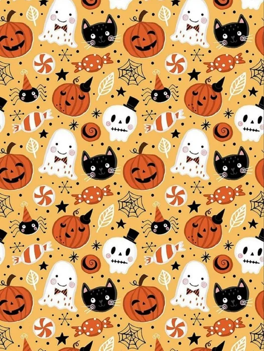 Halloween Seamless Wallpaper For iPhone