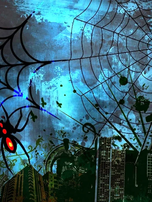 Halloween Spider Wallpaper