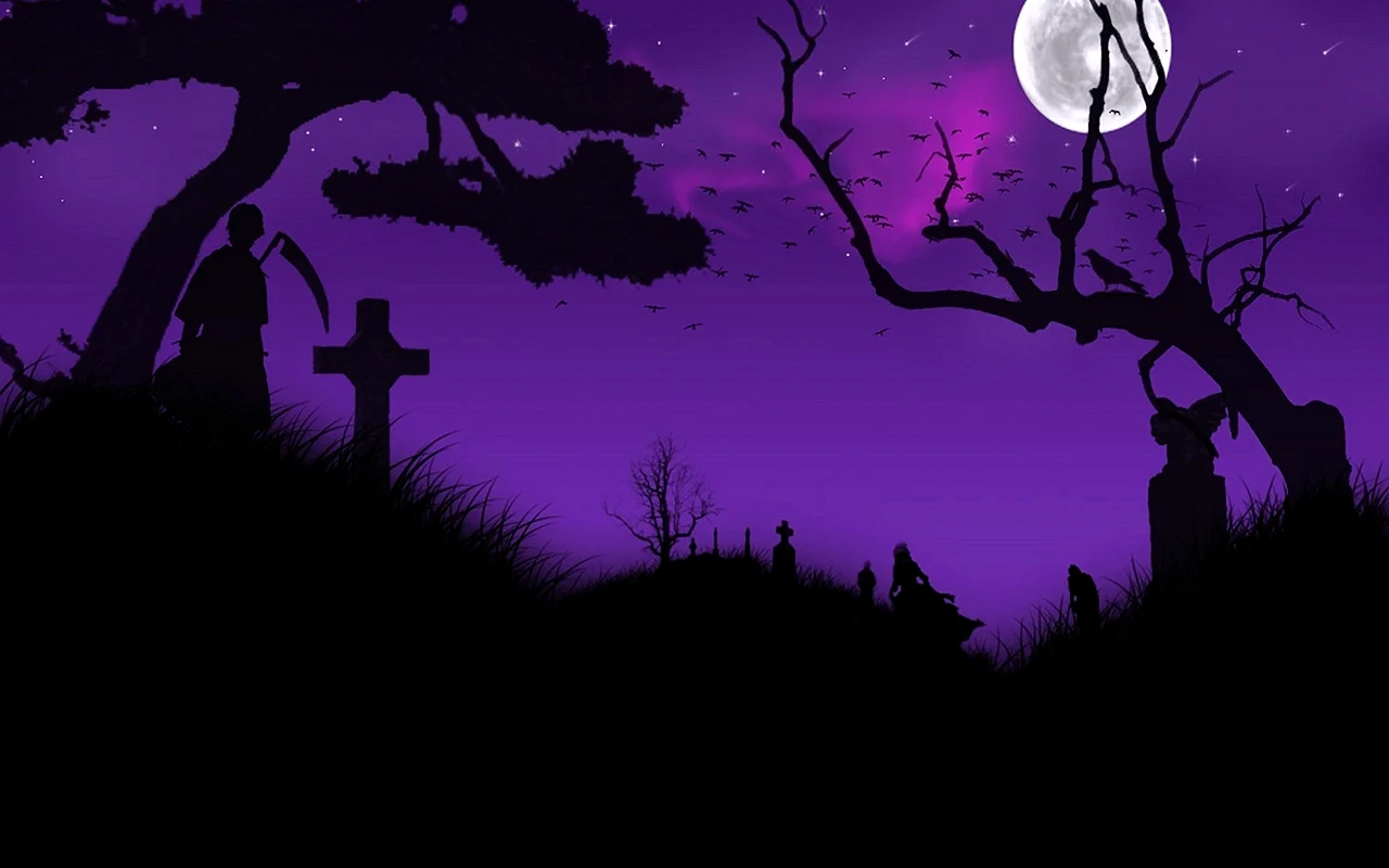 Halloween Spooky Night Wallpaper