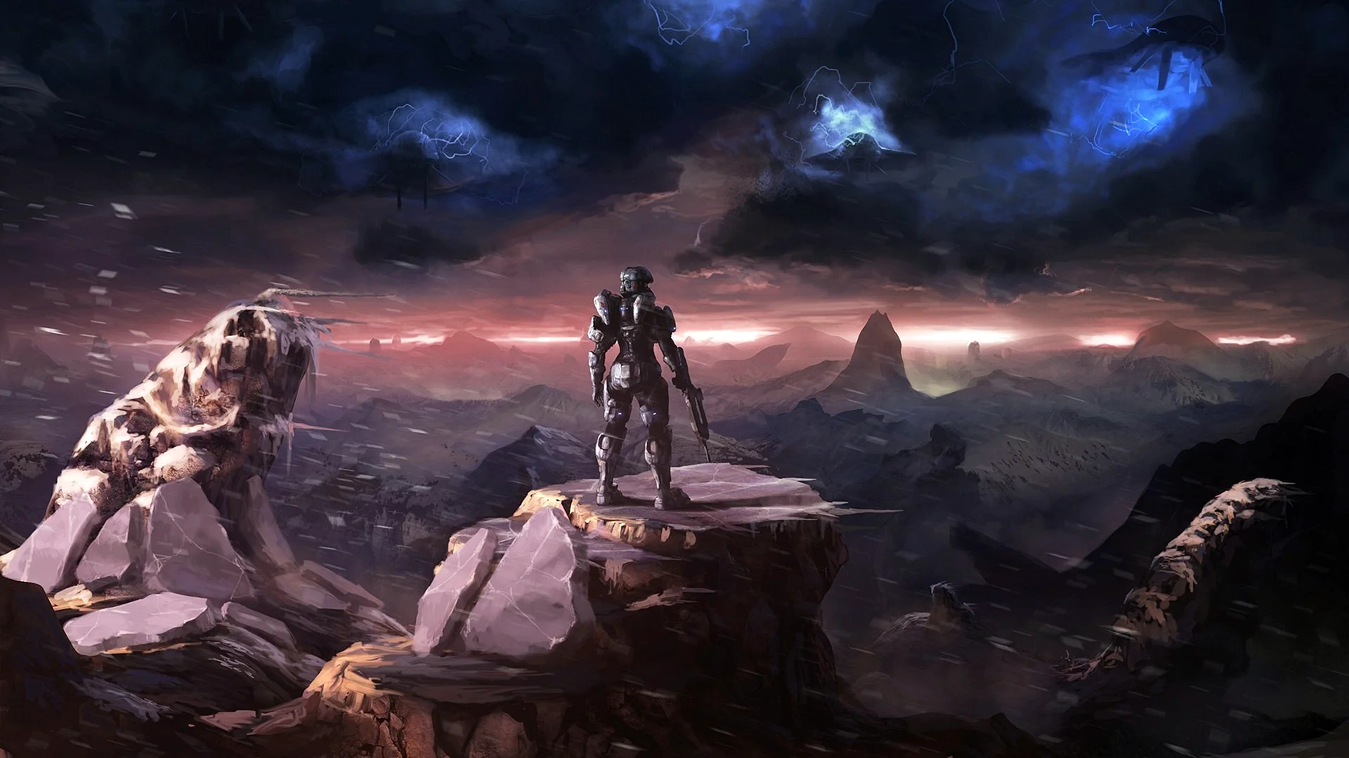 Halo Reach Landscape Wallpaper