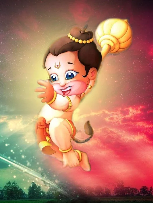 Hanuman Cartoon Wallpaper