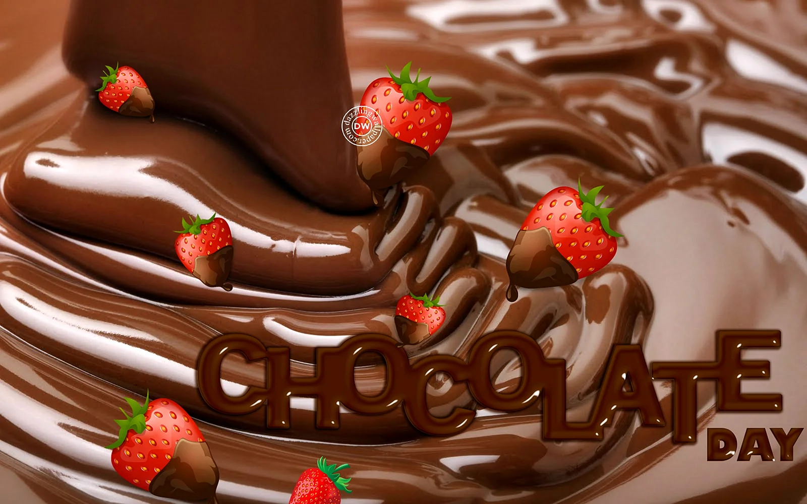 Happy Chocolate Wallpaper