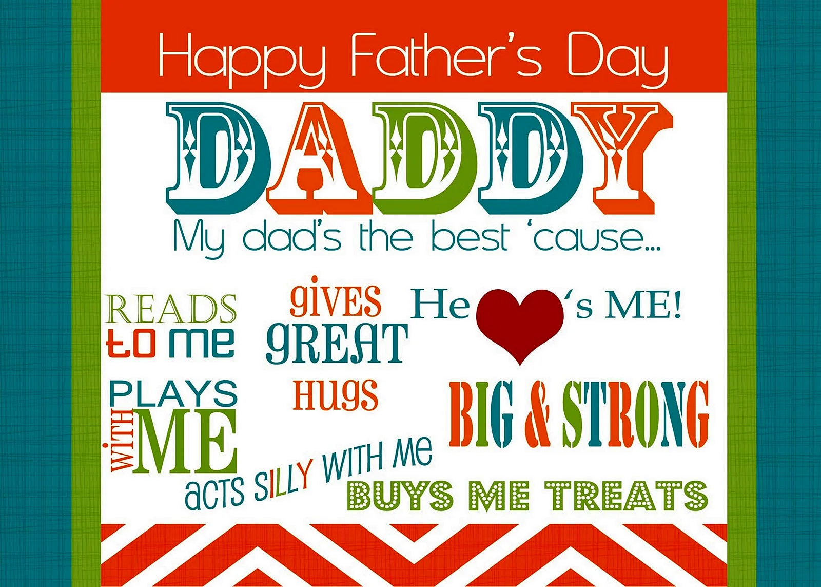 Happy Fathers Day Wallpaper