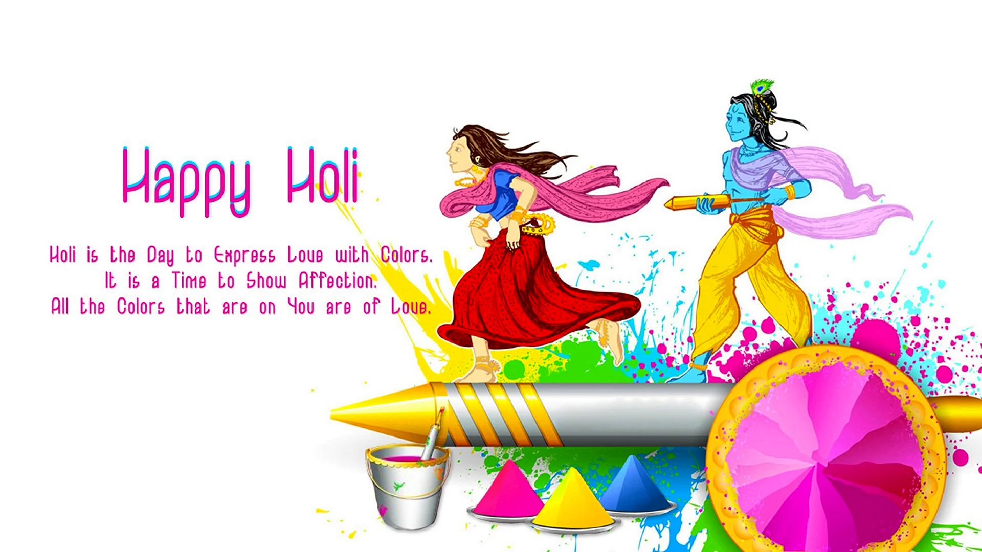 Happy Holi Wallpaper