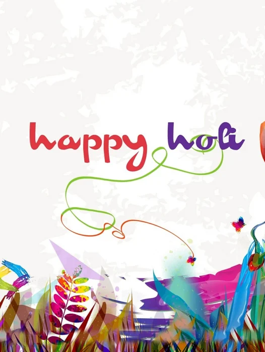 Happy Holi Poster Wallpaper