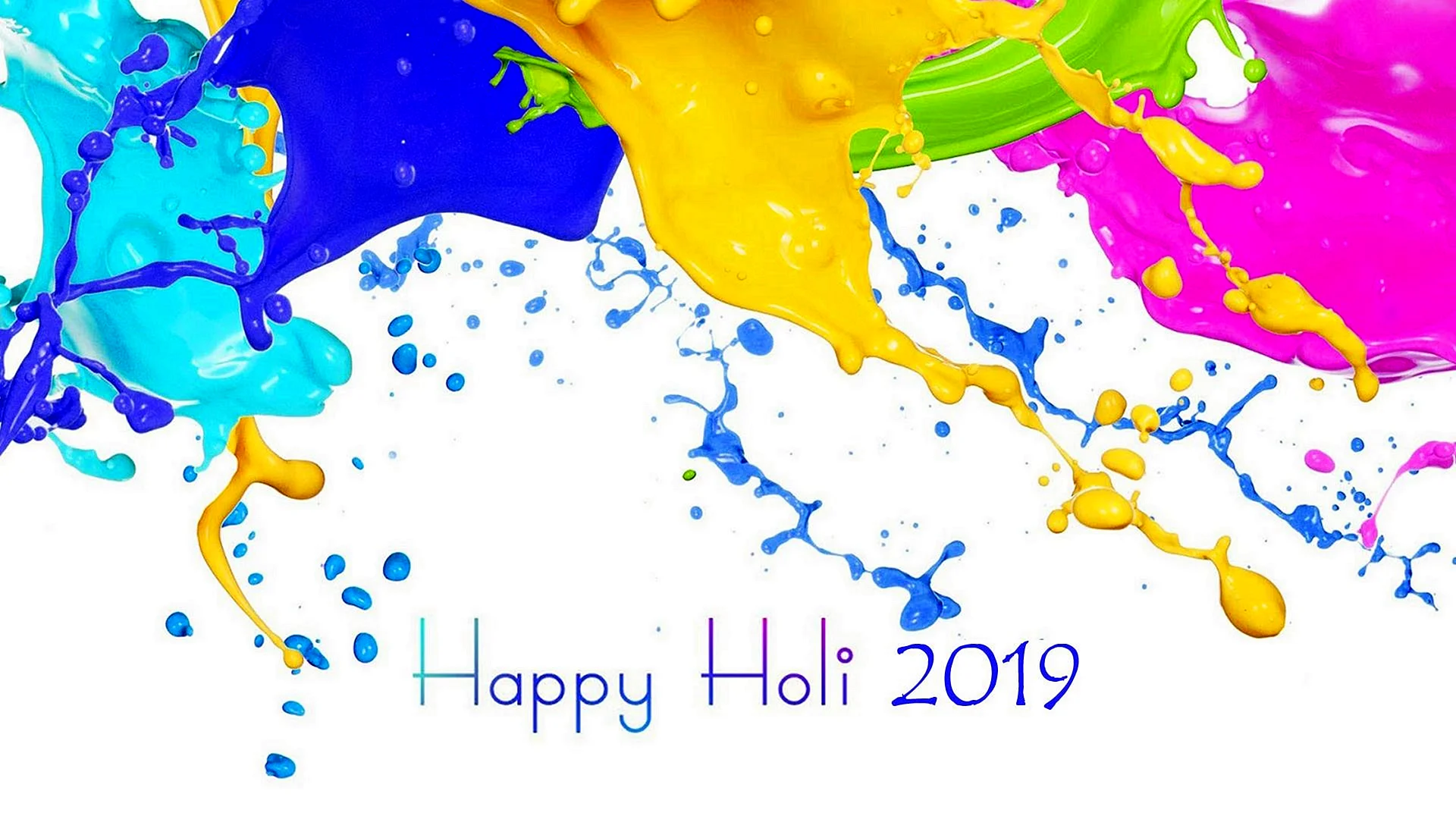 Happy Holi Wishes Wallpaper