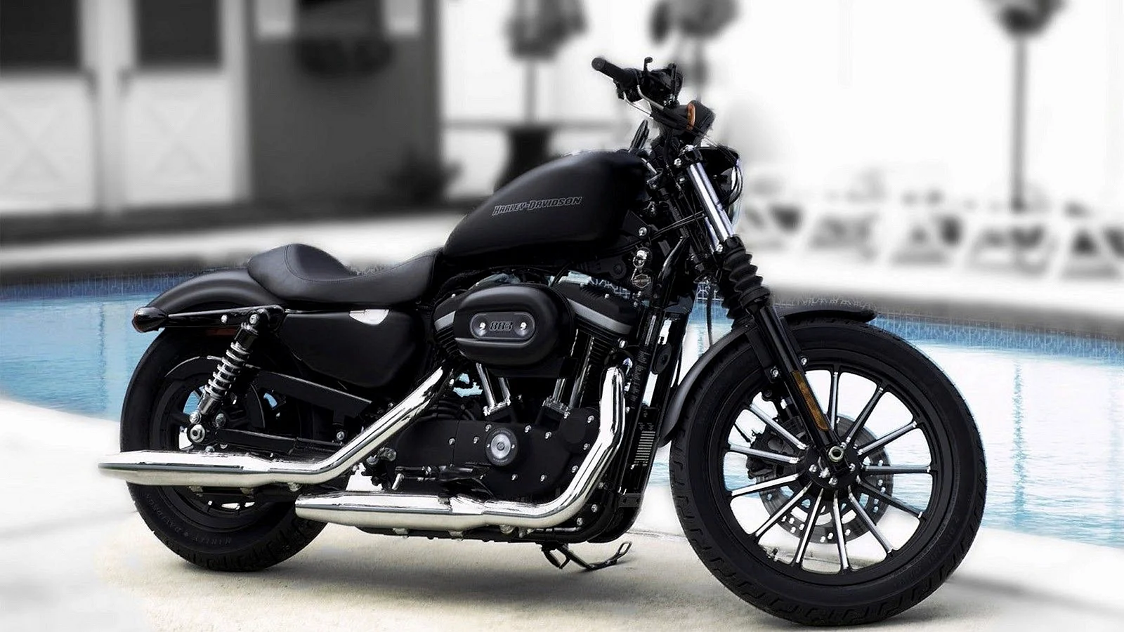 Harley Iron 883 Wallpaper