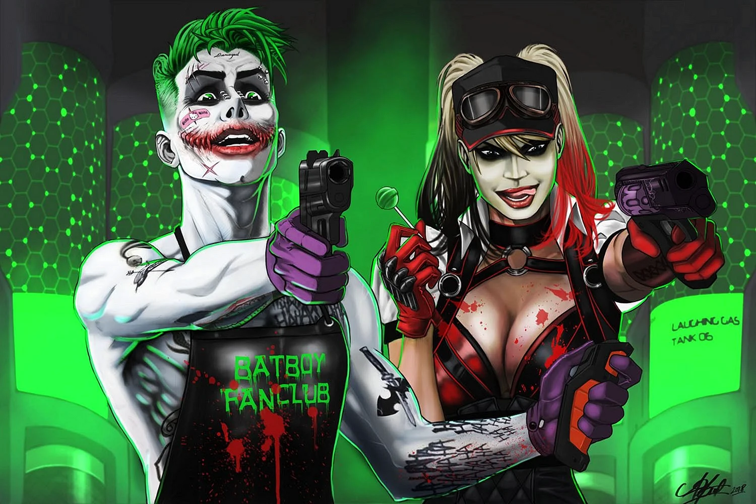 Harley Quinn Joker Comic Wallpaper