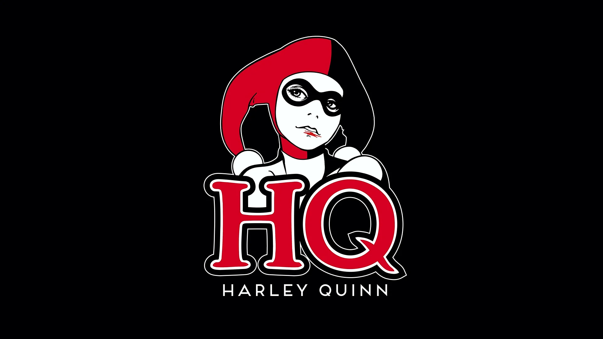 Harley Quinn Logo Wallpaper