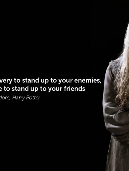 Harry Potter Harry Dumbledore Quotes Wallpaper
