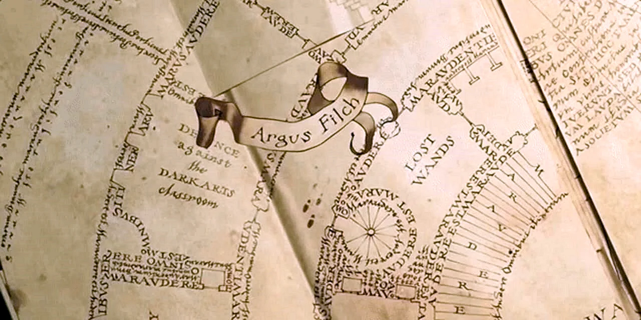 Harry Potter Map Wallpaper