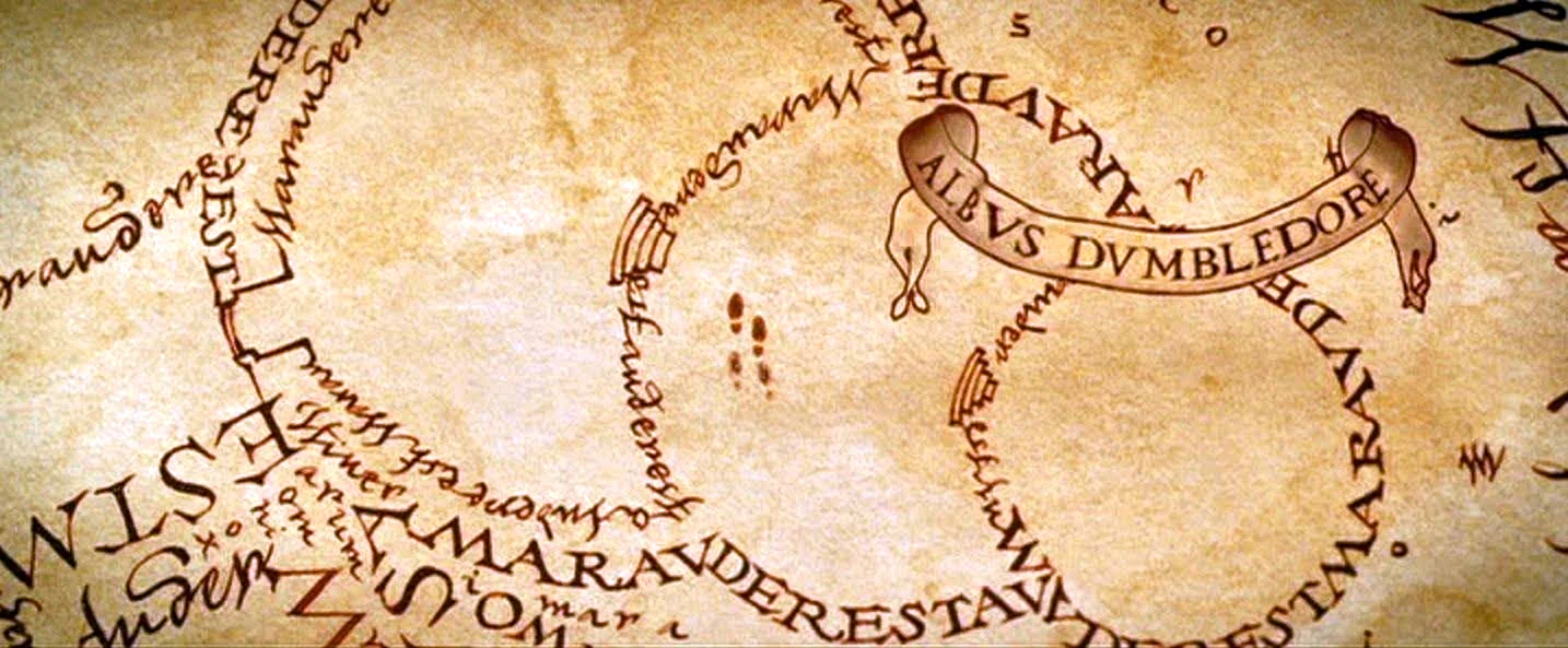 Harry Potter Marauders Map Wallpaper