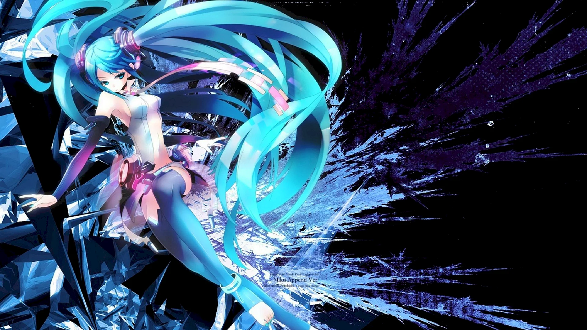 Hatsune Miku 4K Wallpaper