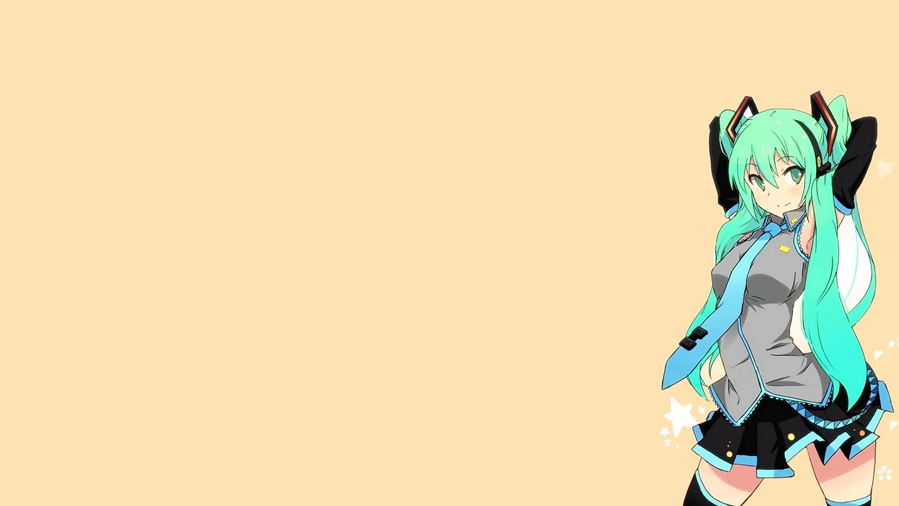 Hatsune Miku 1600x900 Wallpaper