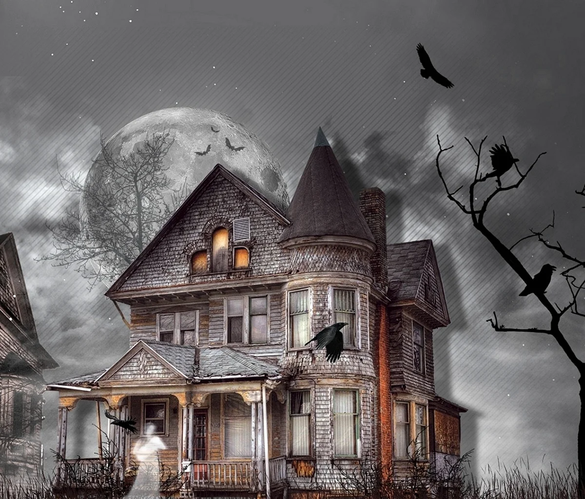 Haunted House Wallpaper