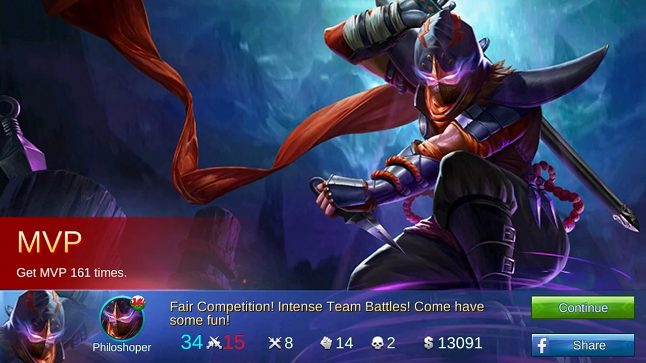 Hayabusa Mobile Legends Wallpaper