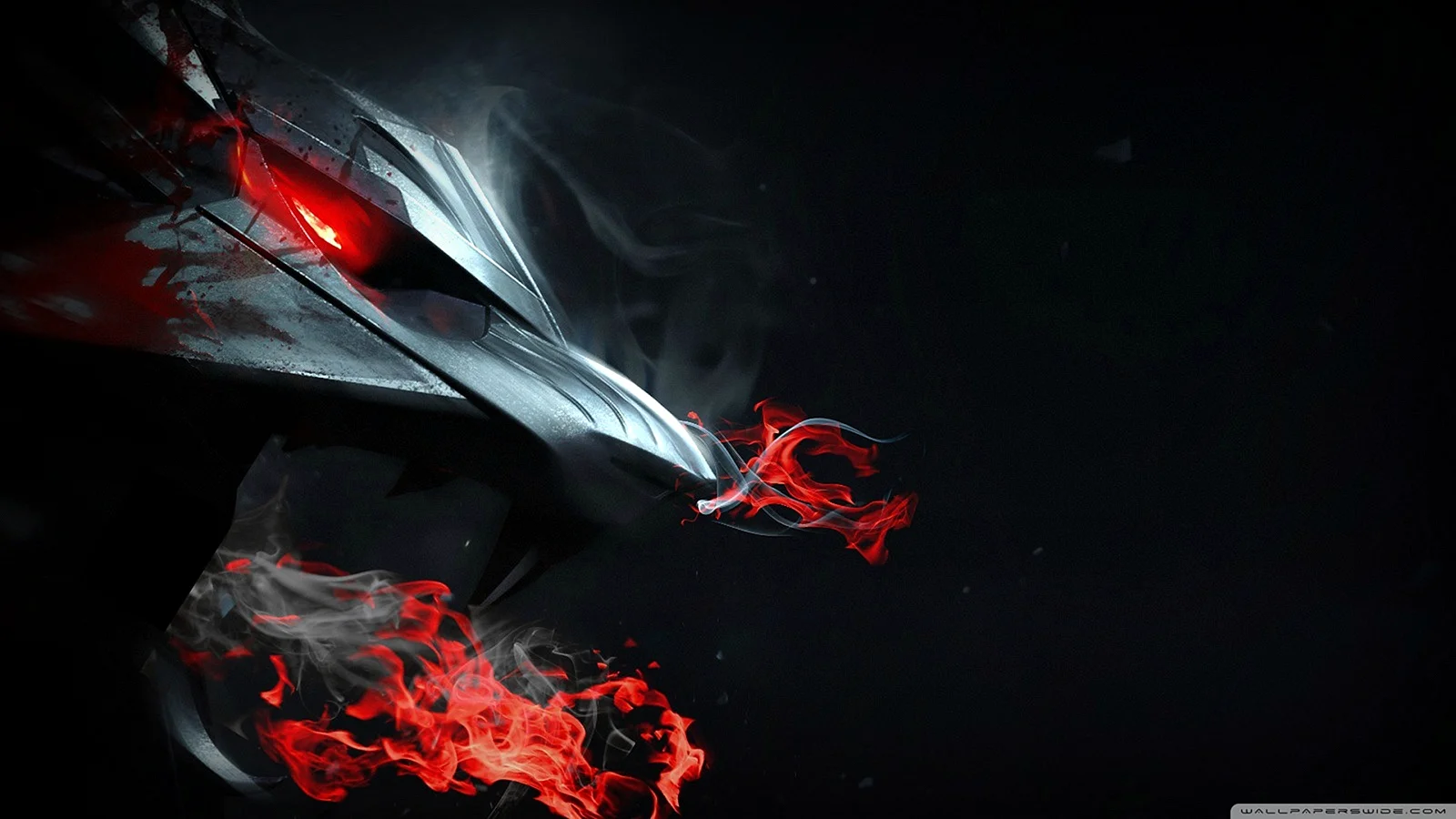 HD Red And Black Wallpaper