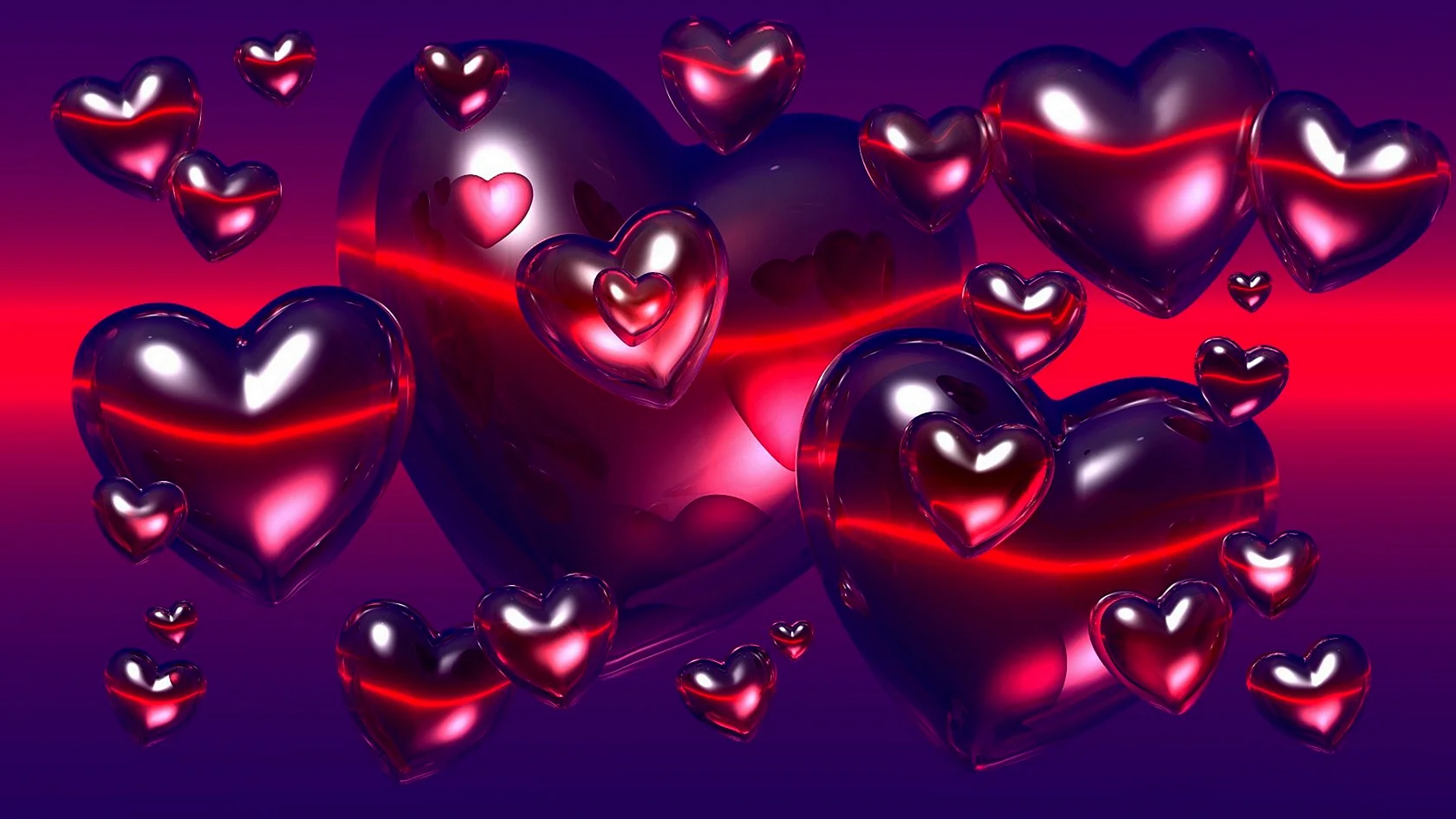 Heart 3d Wallpaper