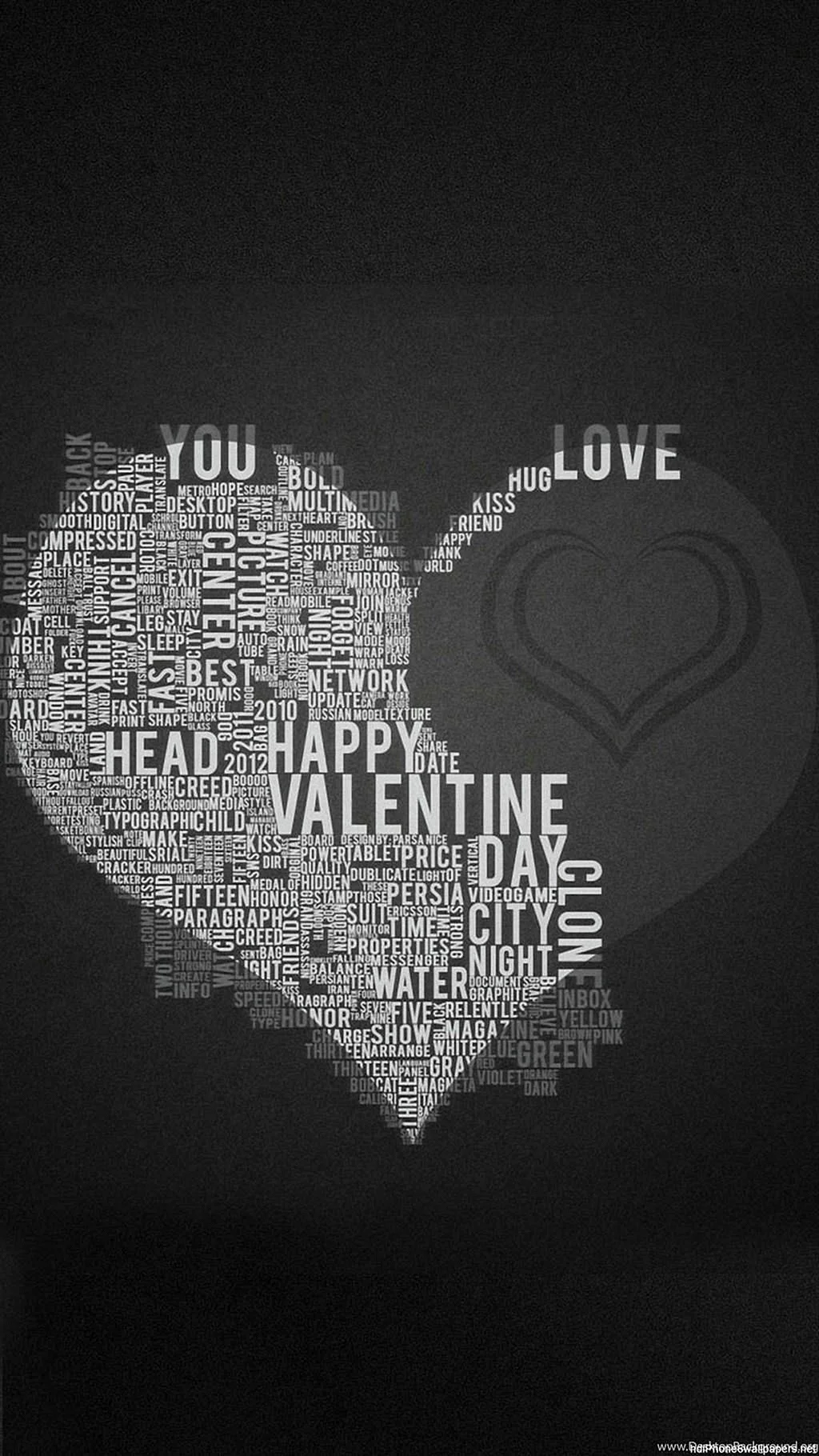 Heart Lock Wallpaper For iPhone