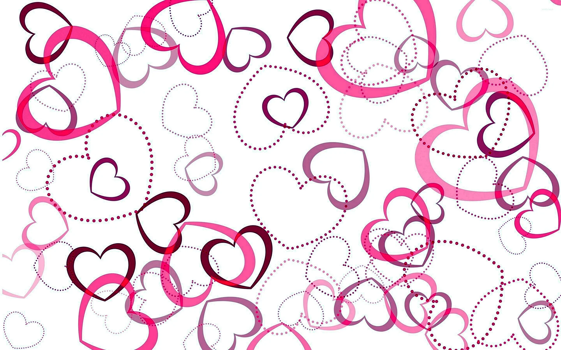 Heart Pattern Wallpaper