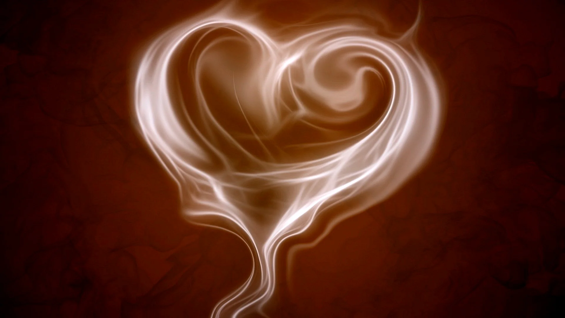 Heart Smoke Wallpaper