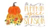 Hello Autumn Pumpkins Wallpaper