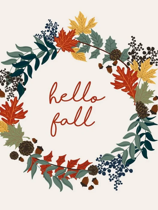 Hello Fall Wallpaper