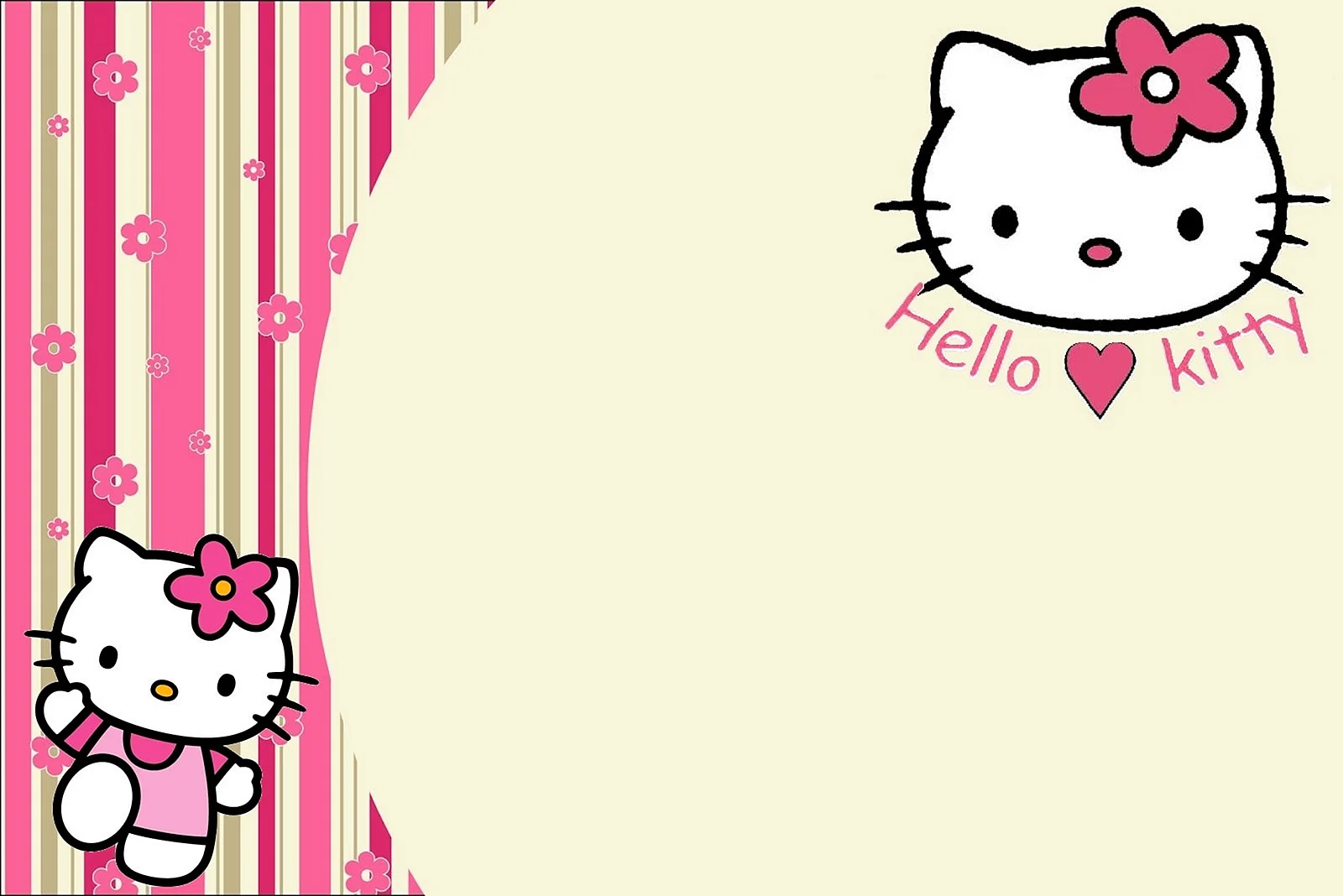 Hello Kitty Card Wallpaper