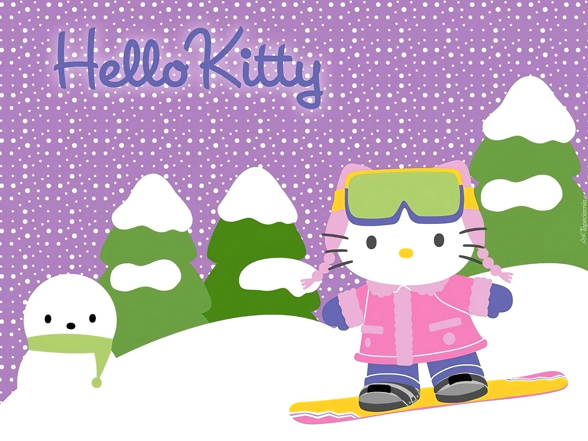 Hello Kitty Christmas Wallpaper