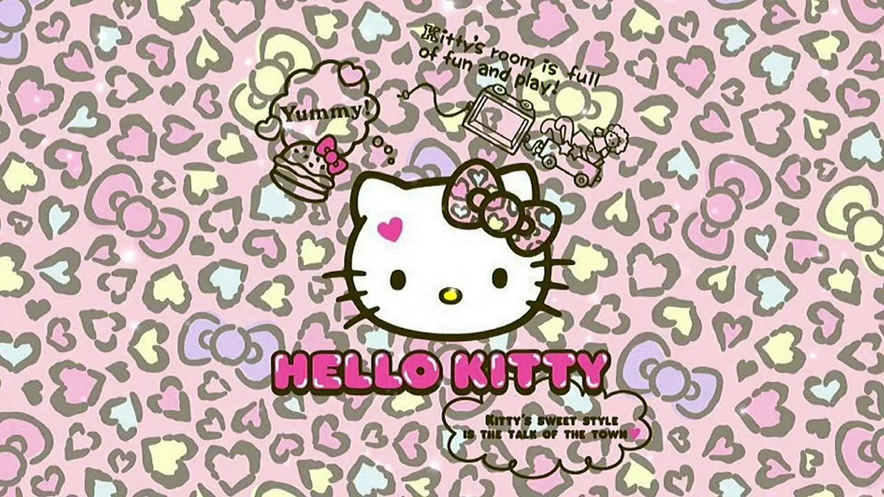 Hello Kitty Leopard Wallpaper