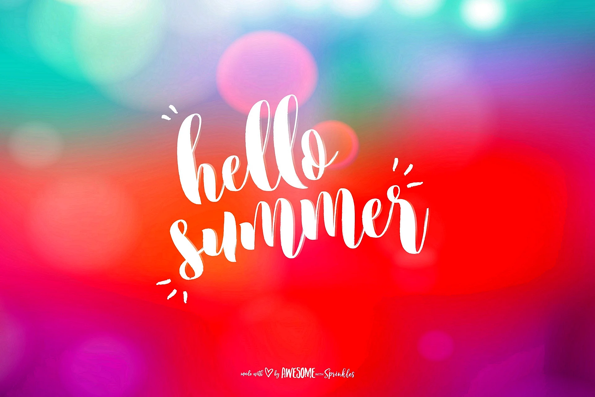 Hello Summer Wallpaper