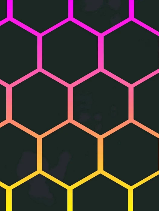 Hexagonal Pattern Wallpaper