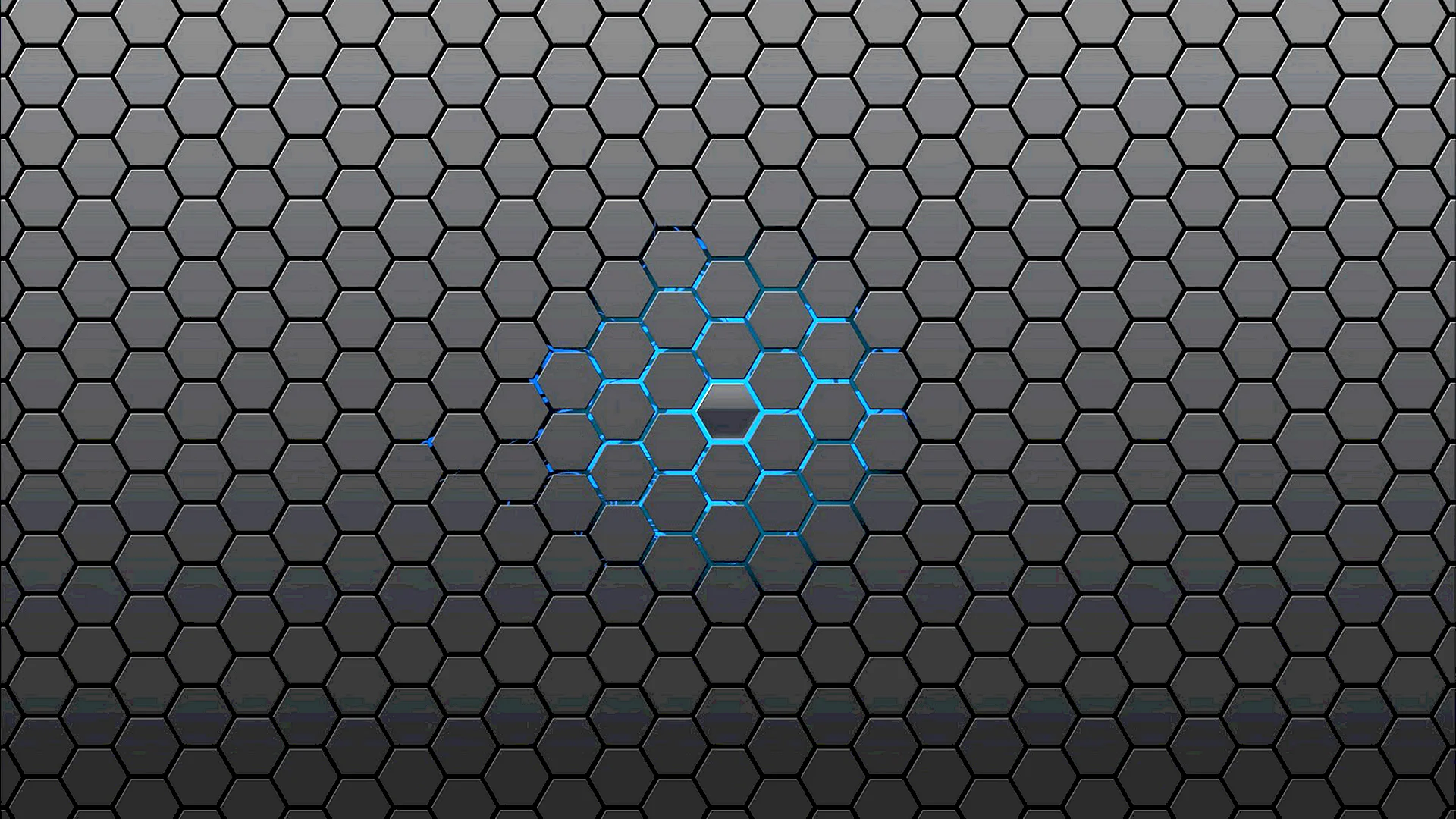 Hexagon Metallic Wallpaper
