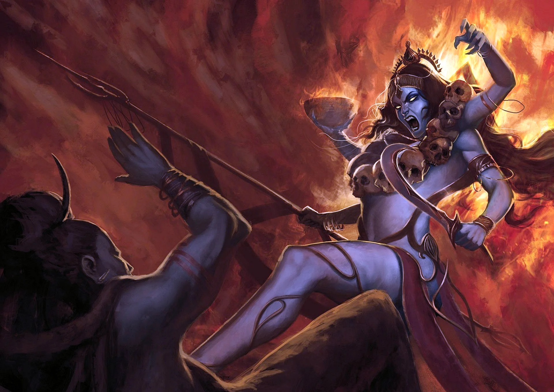 Hindu Goddess Kali Wallpaper