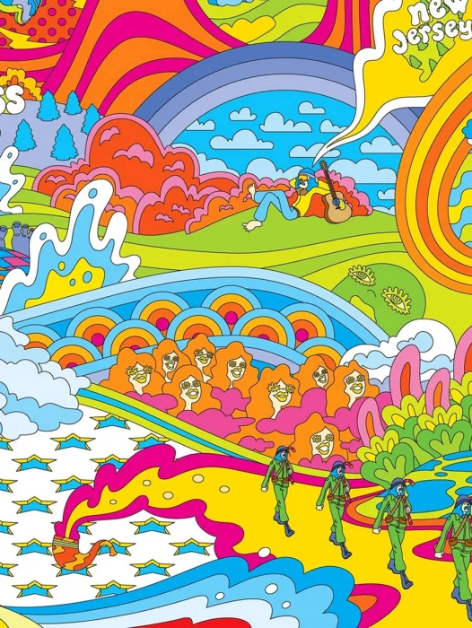 Hippie Peace Background Wallpaper