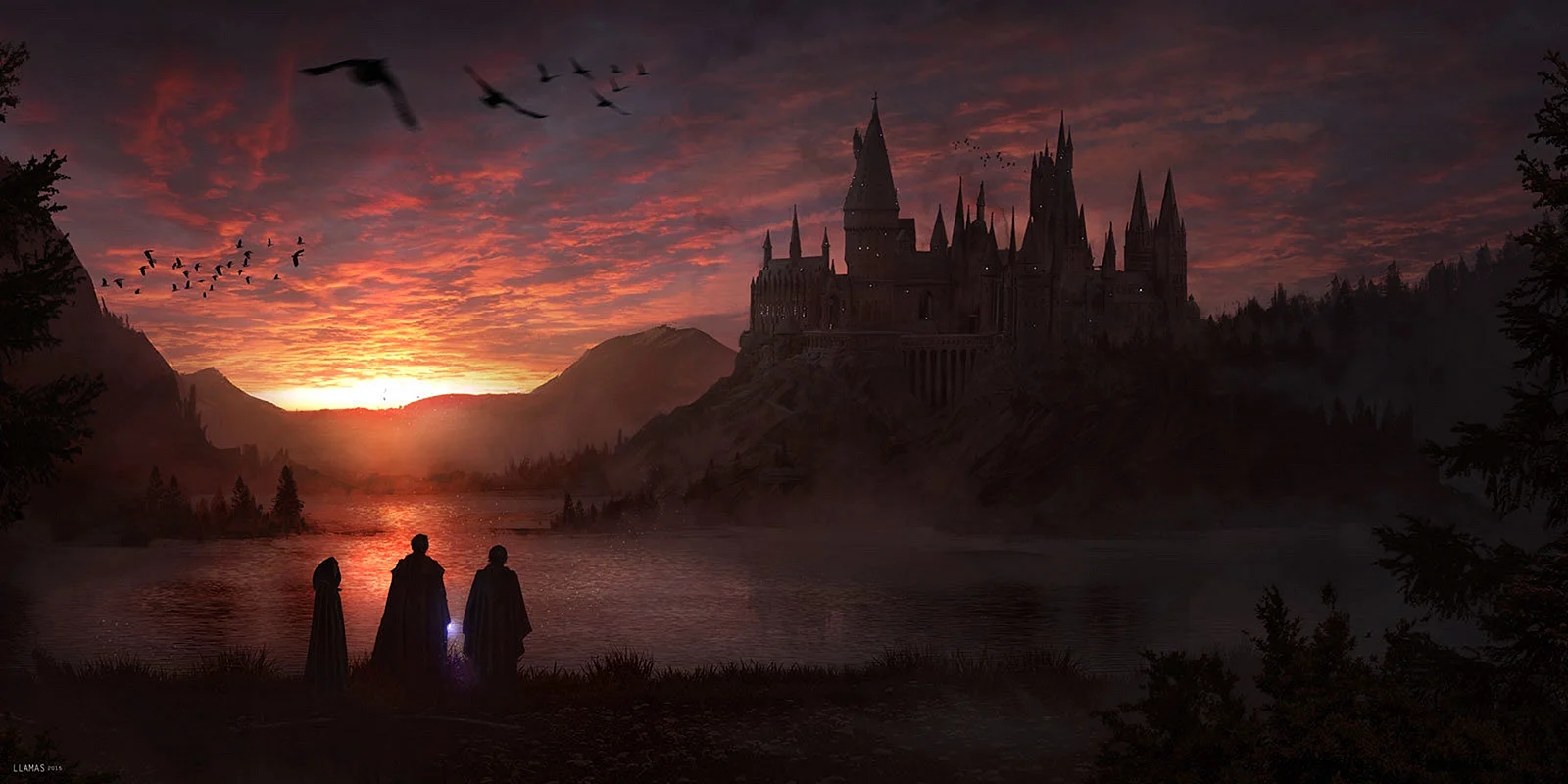 Hogwarts Art Wallpaper