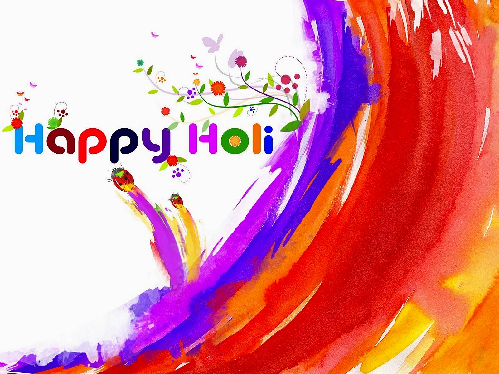 Holi Wishes Wallpaper