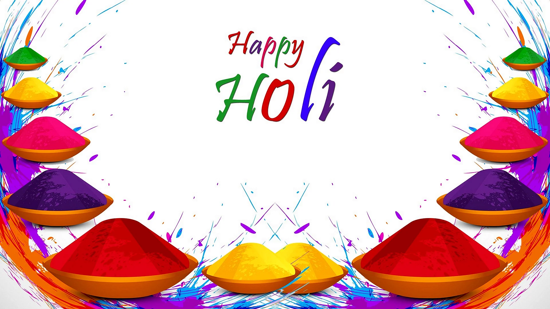 Holi Wishes Wallpaper