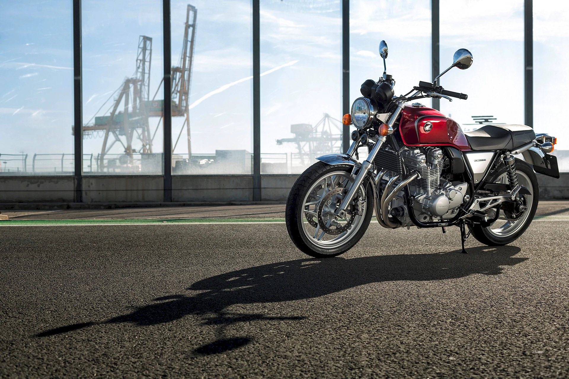 Honda Cb1100 Yellow Wallpaper