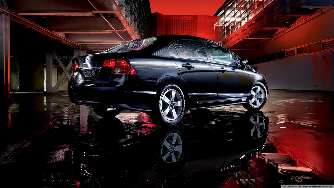 Honda Civic Art Wallpaper