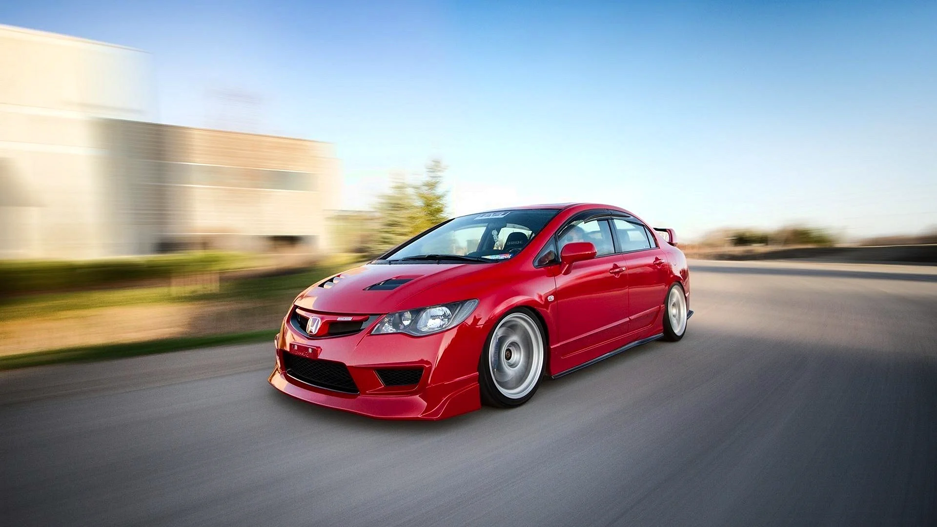 Honda Civic Fn2 Stance Wallpaper