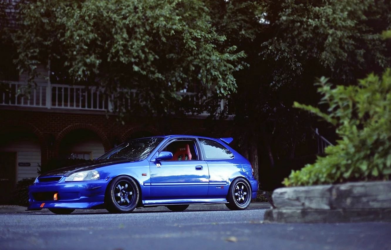 Honda Ek3 Civic Night Wallpaper