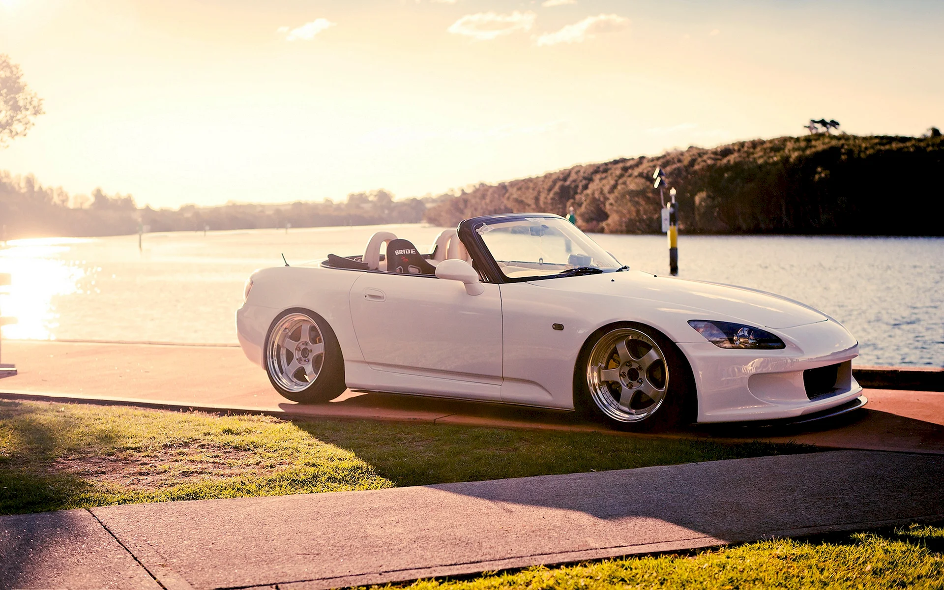 Honda S2000 White Wallpaper