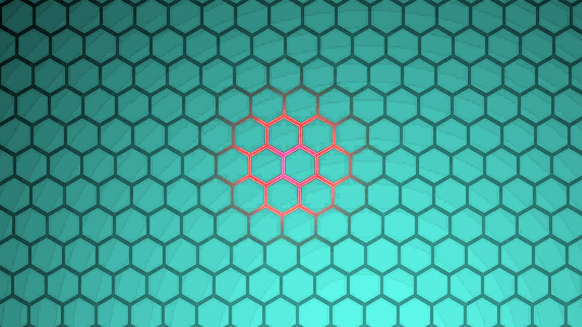 Honeycomb Black Wallpaper