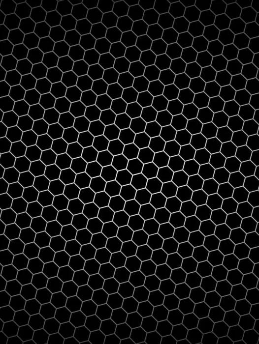 Honeycomb Black Wallpaper